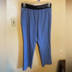 Skechers light blue scrub bottoms
